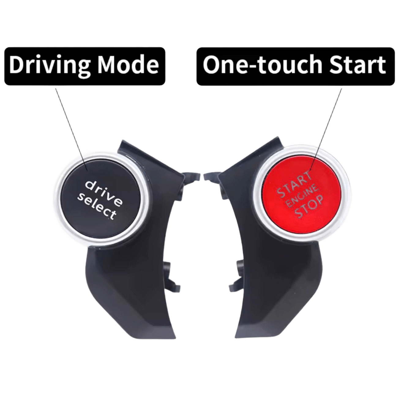 Bouton de démarrage au volant Audi 2017-2022