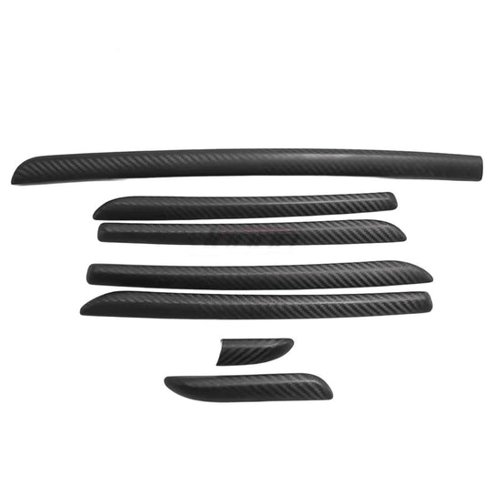 Insert baguette de porte carbone véritable pour Audi A3 8V,S3 8V 2014-2018