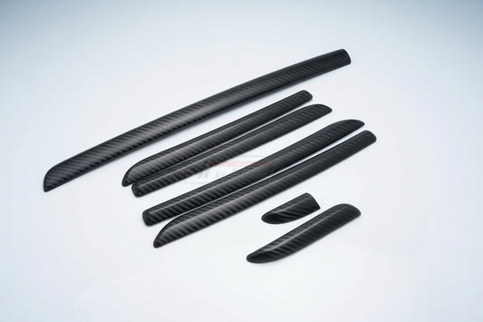 Insert baguette de porte carbone véritable pour Audi A3 8V,S3 8V 2014-2018