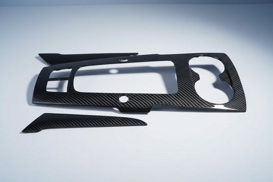 Console centrale Insert carbone véritable pour Audi A3 8V,S3 8V 2014-2018