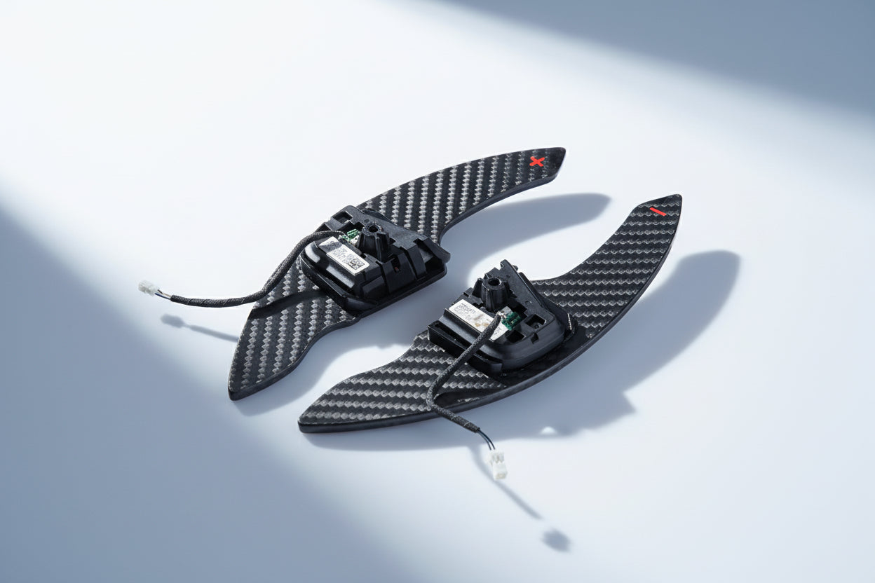 Palettes en carbone VOLKSWAGEN Golf 8 VII Rline GTI GTD GTE R 2021-2023