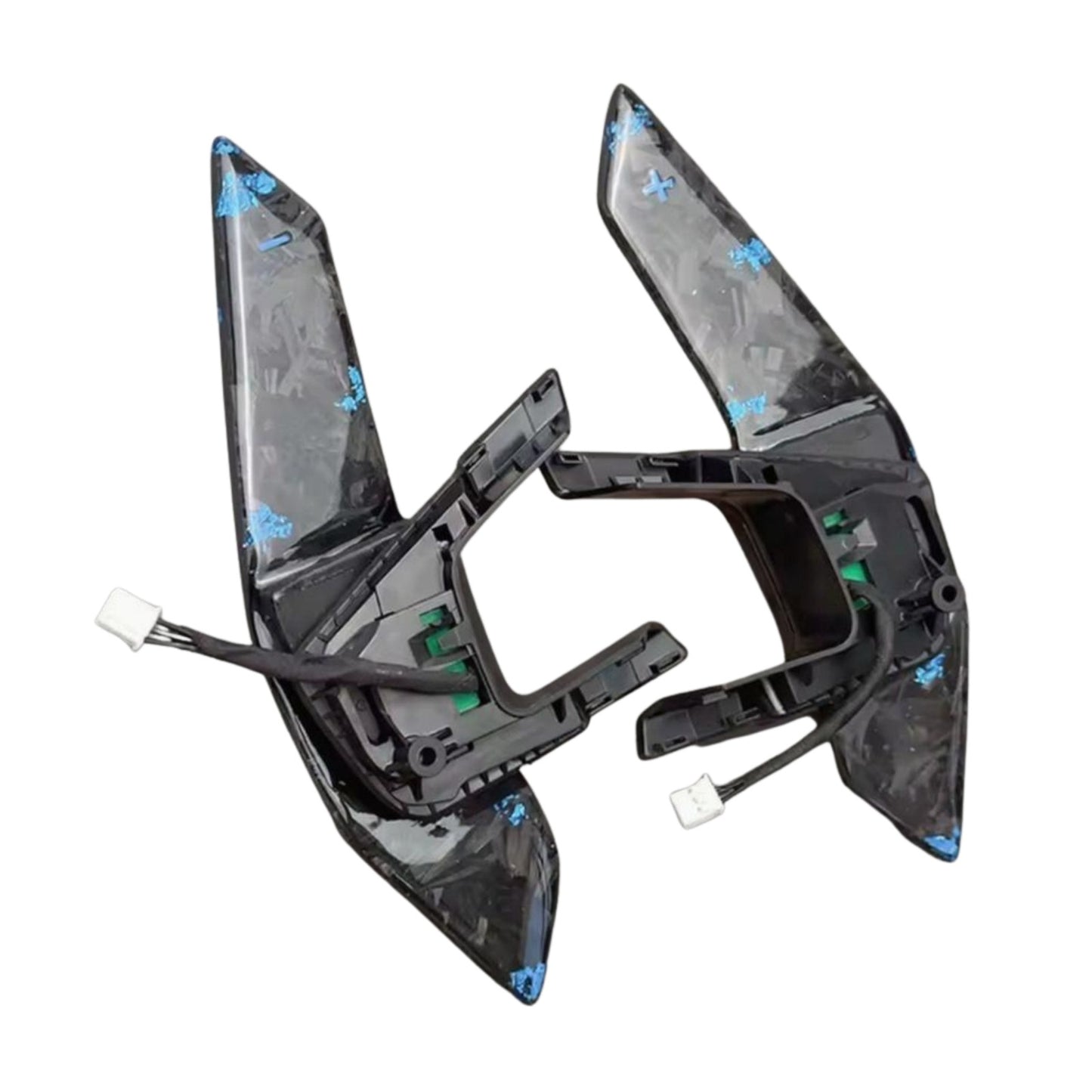 Palette Carbone FORGÉ magnétique Volkswagen GOLF 7, SCIROCCO, Polo, Tiguan Personalisé