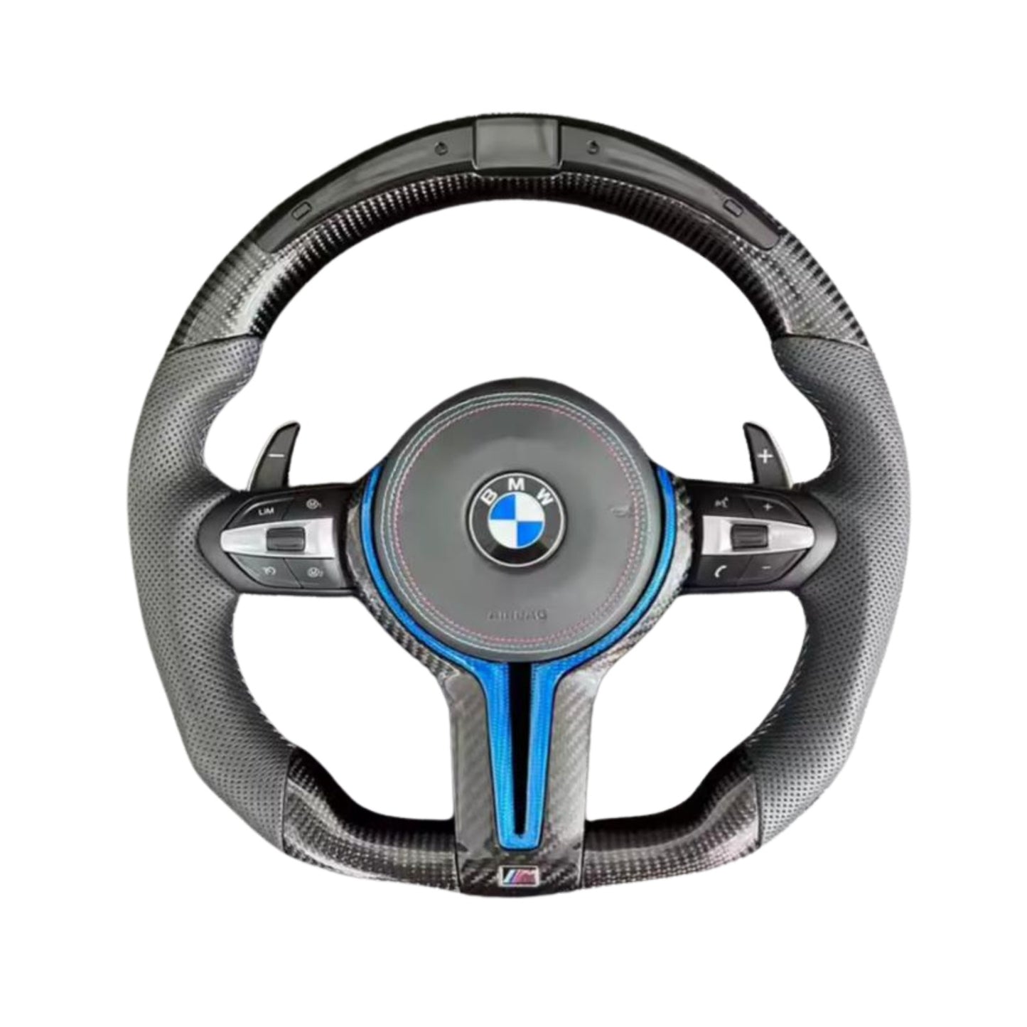 VOLANT BMW Personnalisé SERIE F20/F30/F80 boite auto avec led