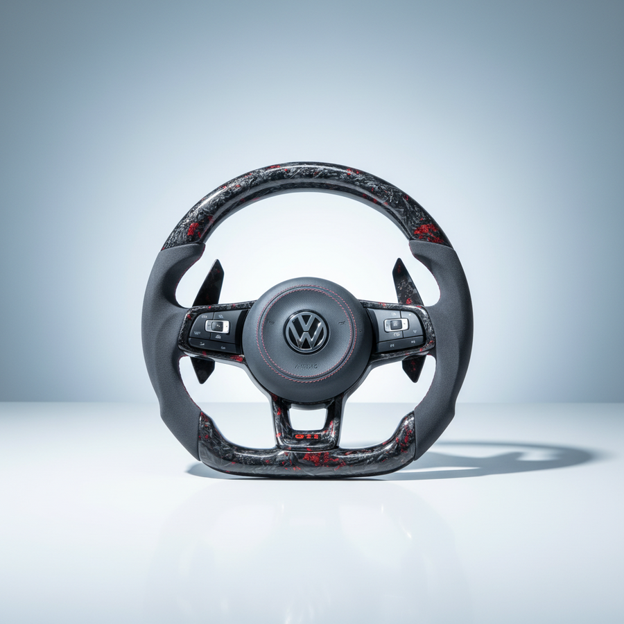 Volant VOLKSWAGEN GOLF 6,7,8 GTI/R/GTE/GTD personnalisé