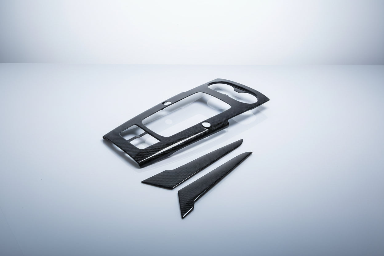 Console centrale Insert carbone véritable pour Audi A3 8V,S3 8V 2014-2018