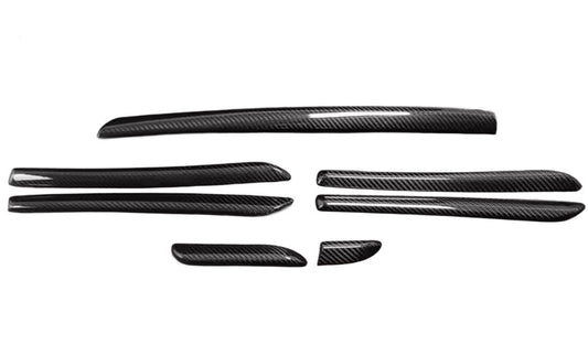 Insert baguette de porte carbone véritable pour Audi A3 8V,S3 8V 2014-2018