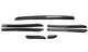 Insert baguette de porte carbone véritable pour Audi A3 8V,S3 8V 2014-2018
