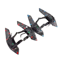 Palette Carbone FORGÉ magnétique Volkswagen GOLF 7, SCIROCCO, Polo, Tiguan Personalisé