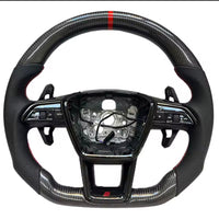 Volant Audi Personnalisé RS6,RS7 C8 Carbone