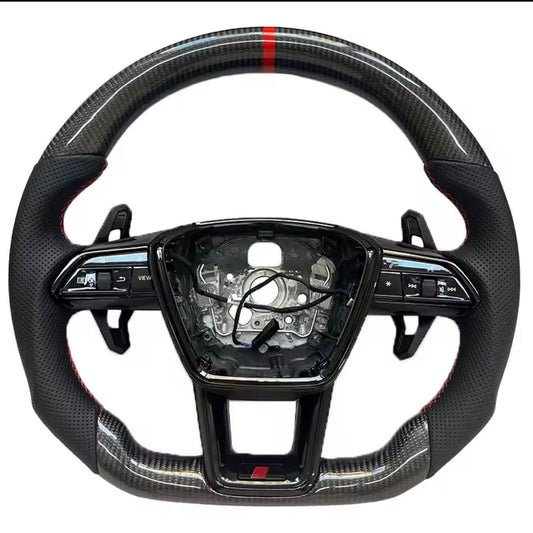 Volant Audi Personnalisé RS6,RS7 C8 Carbone