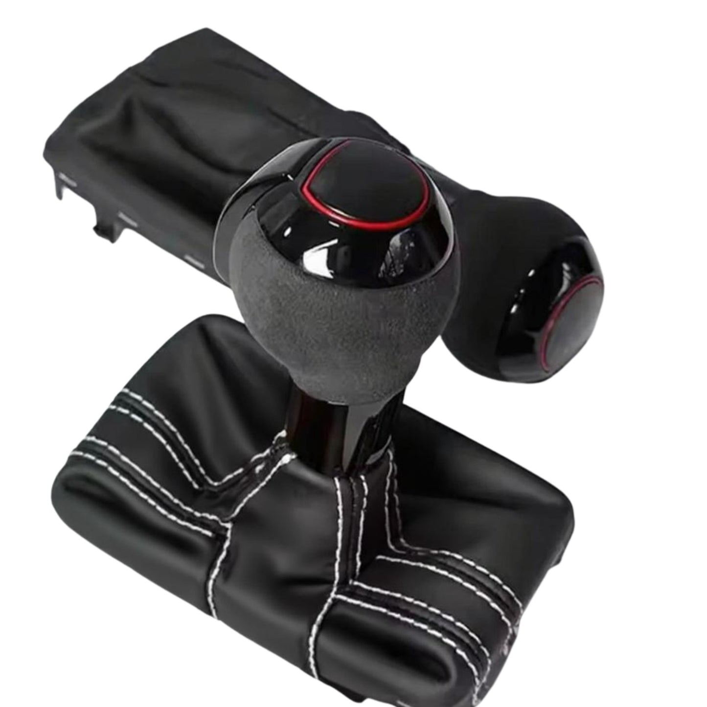 Pommeau Volkswagen,Audi Stronic/S3/RS Carbone,Aluminium,Alcantara,Cuir Personnalisé