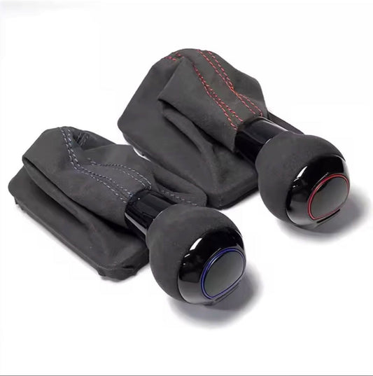 Pommeau Volkswagen,Audi Stronic/S3/RS Carbone,Aluminium,Alcantara,Cuir Personnalisé