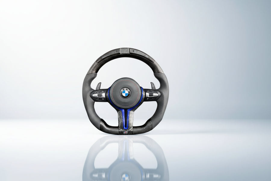 VOLANT BMW Personnalisé SERIE F20/F30/F80 boite auto avec led