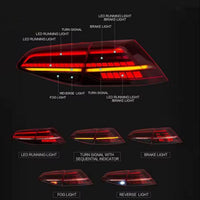 Feux arrière NOIR ou ROUGE FULL LED clignotant dynamique Golf 7 MK7 - 7,5 MK7,5 2013-2020 - Image 5