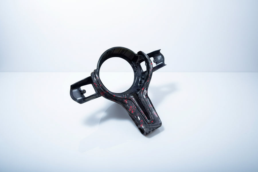 Contour de volant Carbone forge BMW SERIE F80/F82/F10/F06/F12/F13/F15/F16 M SPORT